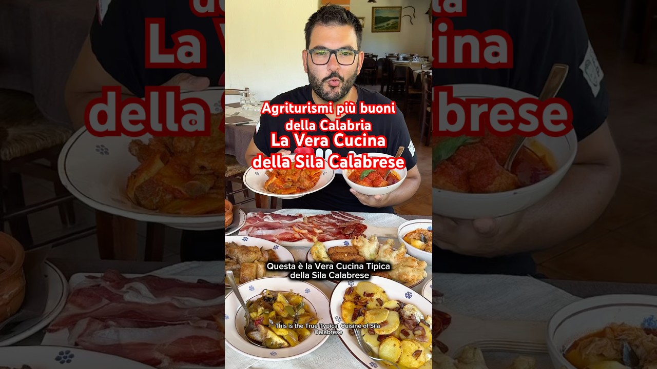 Vuoi provare la Vera Cucina della Sila calabrese? 