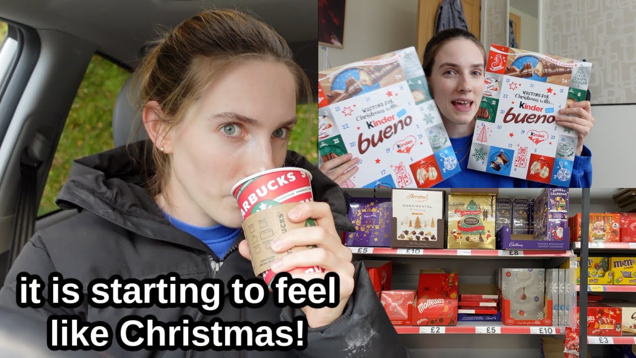 Beginning to feel festive (advent calendar haul, christmas present shopping and more!)