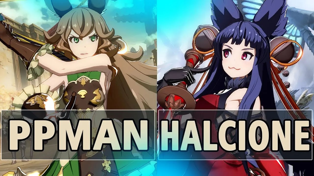 GBVSR:🔥PPMAN (Ferry) Vs Halcione (Yuel)🔥| High Level Gameplay.