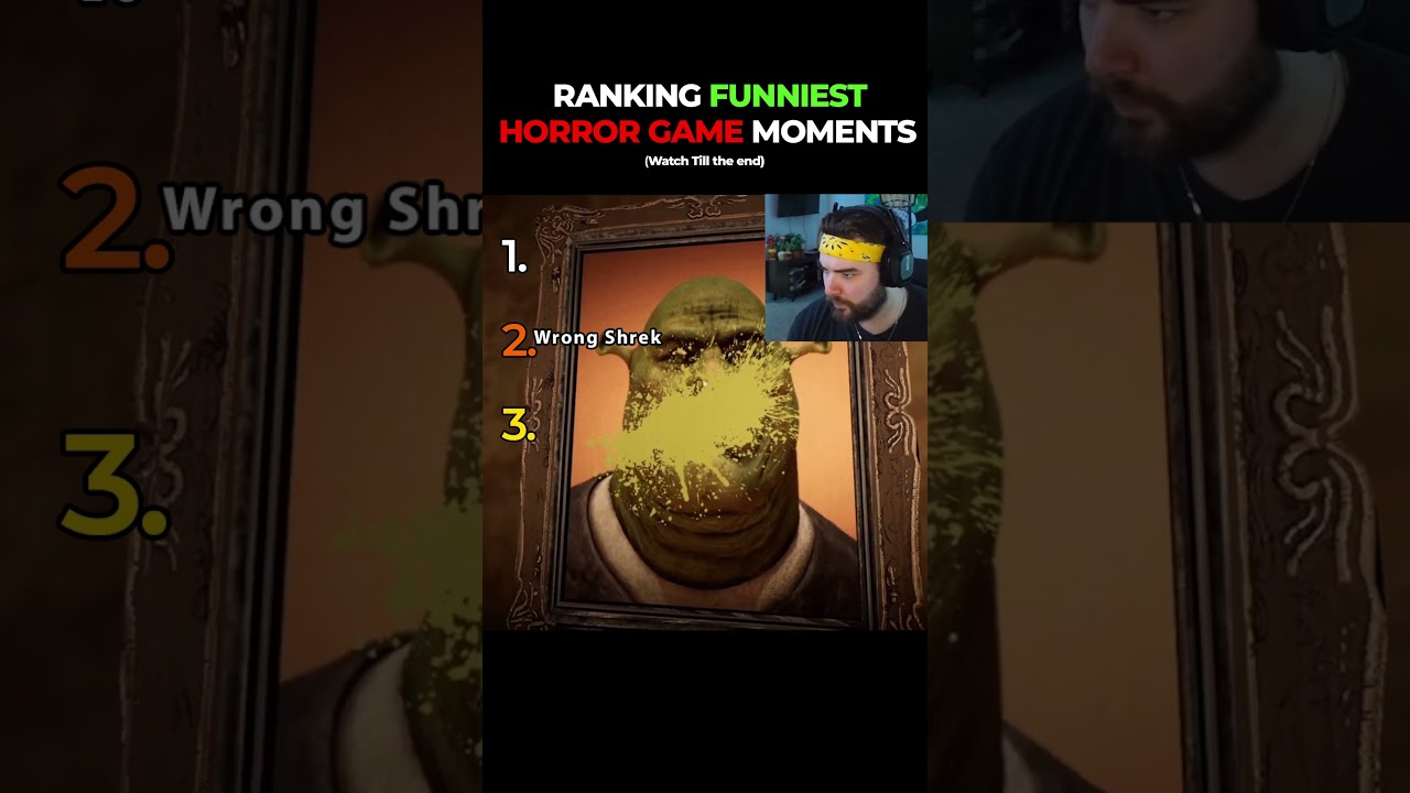 Ranking Funniest Horror Games Moments | It gets crazier | 9 