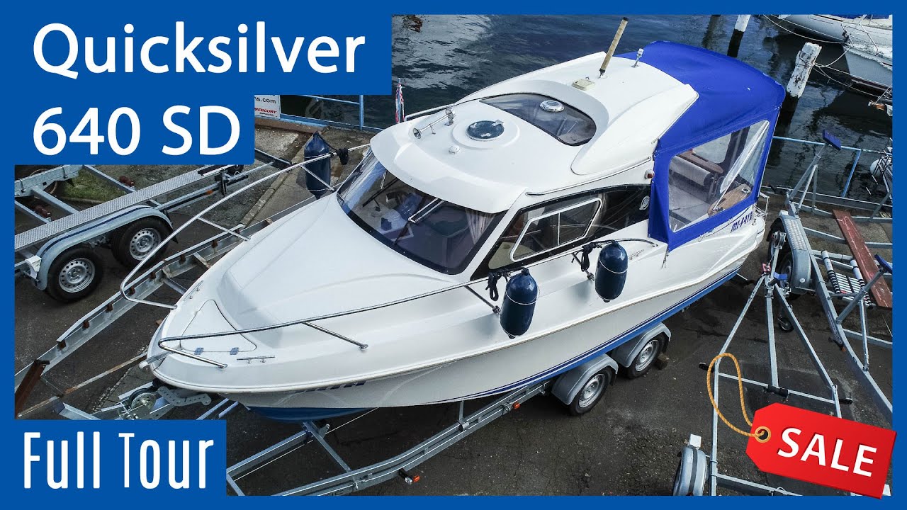 Quicksilver Weekend 640 SD steht zum Verkauf - Außen- und Innenansicht [VERKAUFT]