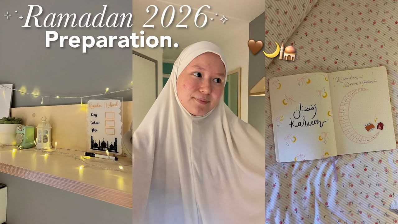 Подготовка к Рамадану 2026 🌙🤎🕌 | Украшения, ежедневник, доска визуализации целей и планов на Рама...