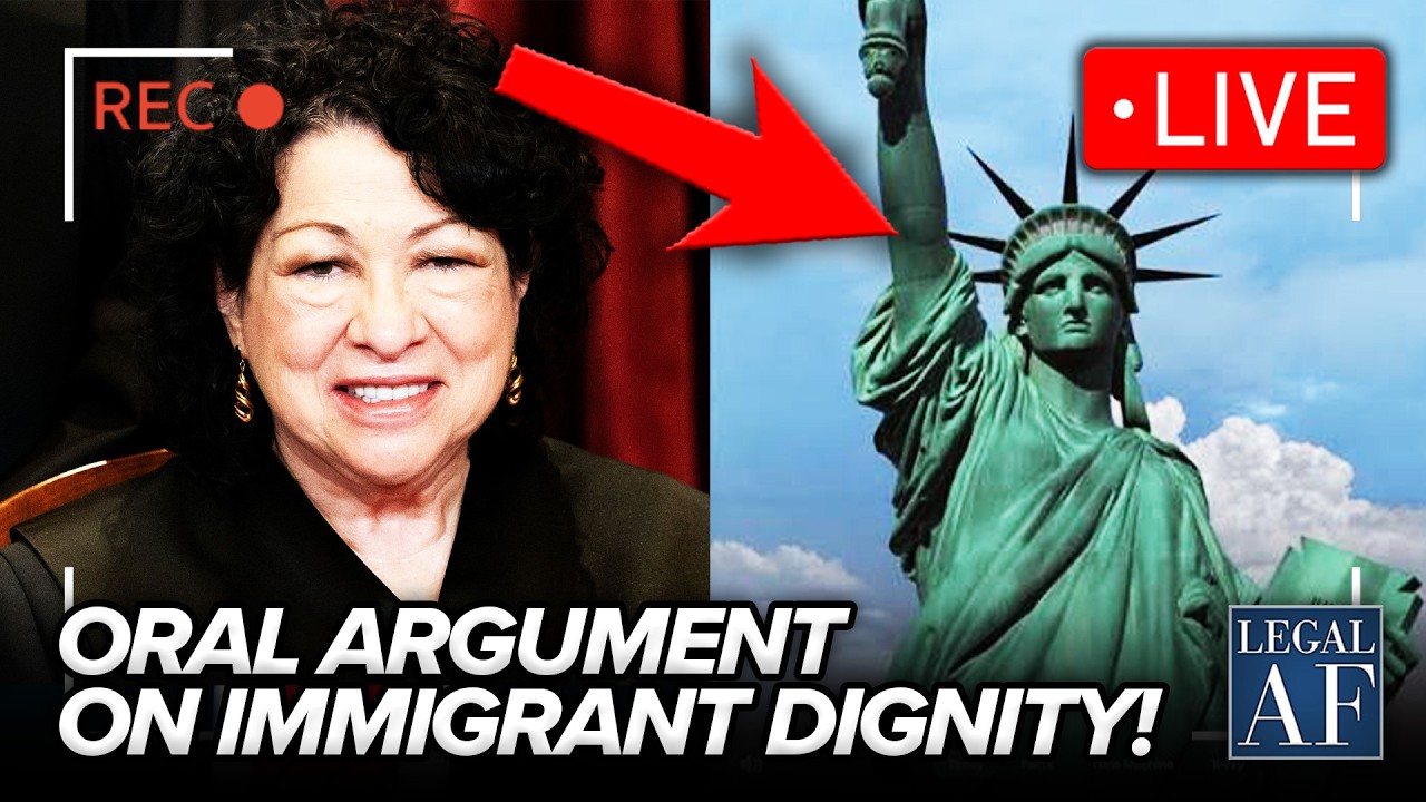 LIVE: Supreme Court ORAL ARGUMENT On IMMIGRANT DIGNITY!