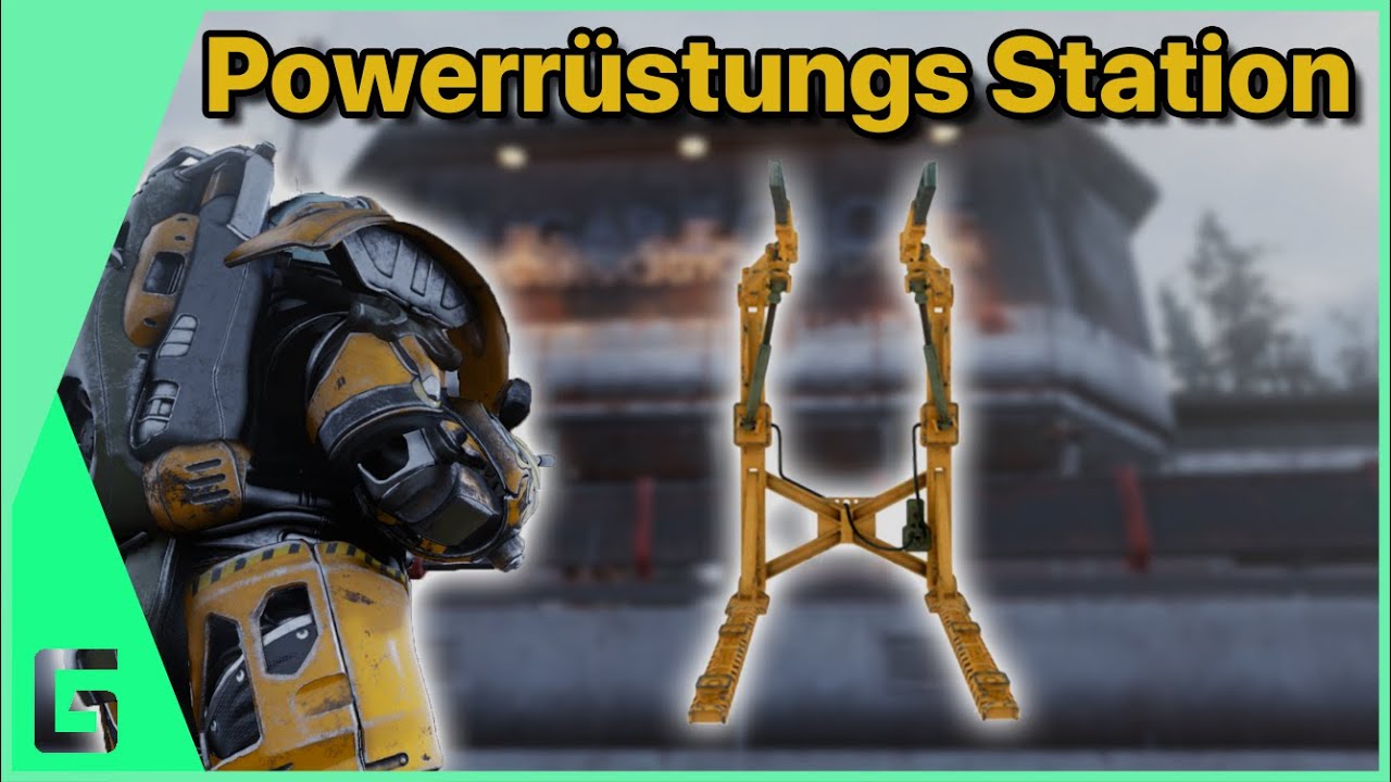 Powerrüstungs-Station einfach bekommen !!
