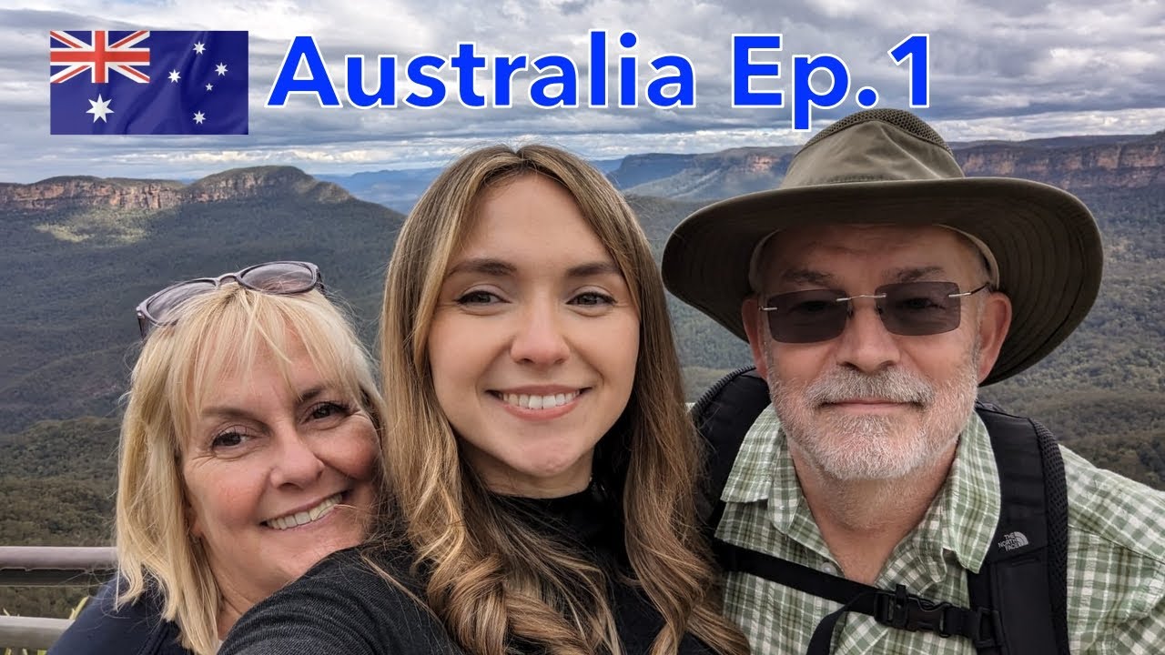 We're in Australia, and head to the Blue Mountains!
