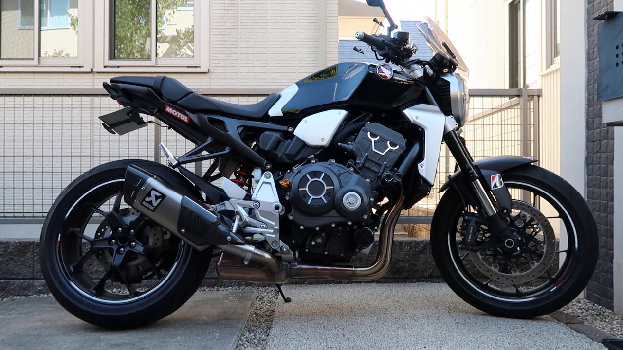 Honda CB1000R 2018 2019 2020 Akrapovic Slip-On Line Titanium