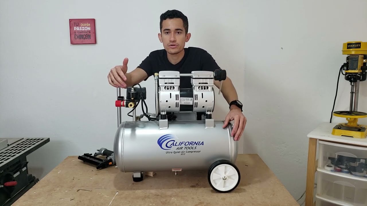 Compresor California Air Tools 8010 ¿Realmente Silencioso?