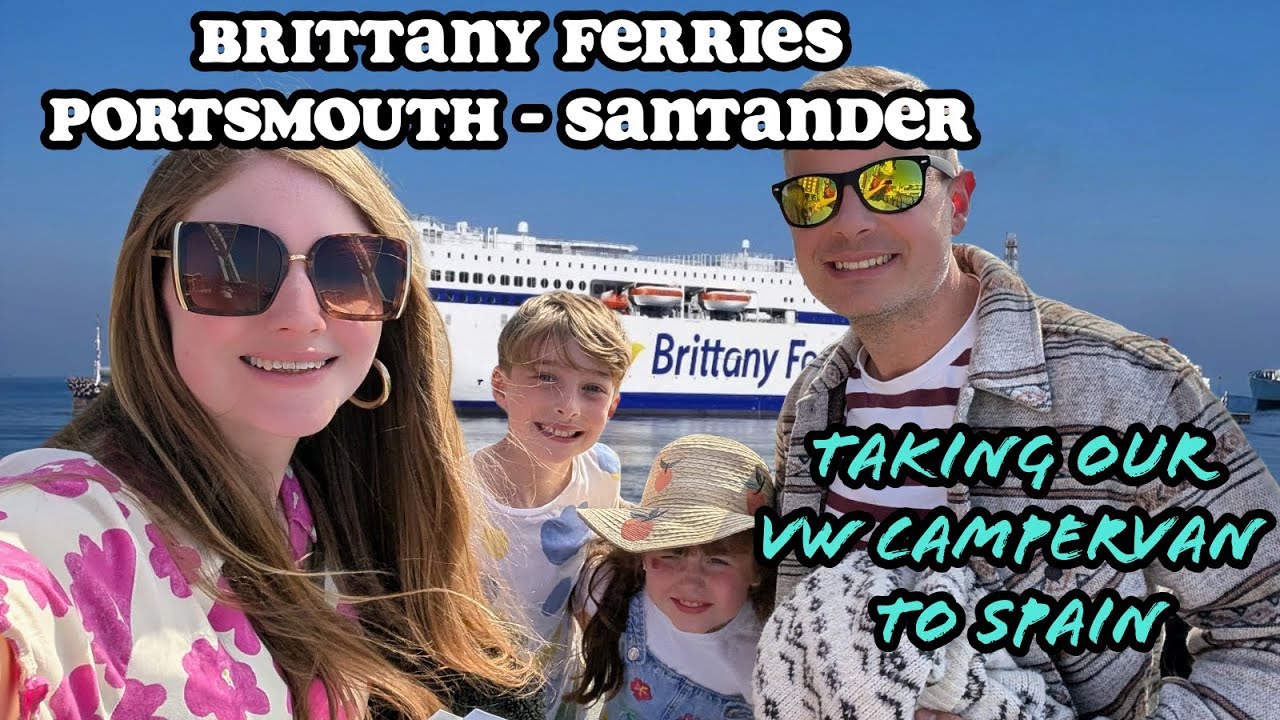 Portsmouth to Santander ferry. Taking our VW campervan to Spain!