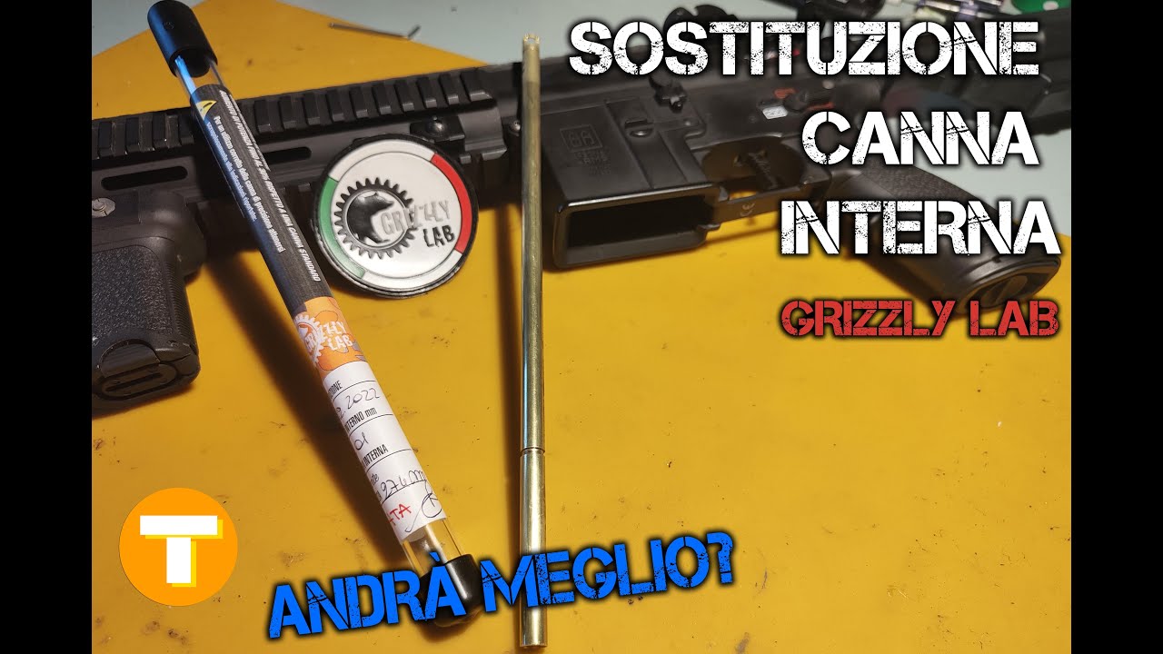 Meccanica ASG || Sostituzione della canna interna - Grizzly Lab Rigata || Softair || Turzo Airsoft