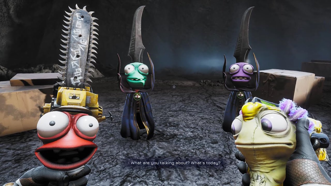 Knifey Reunites With His Real Family Scene - High On Knife (High On Life DLC) 2023