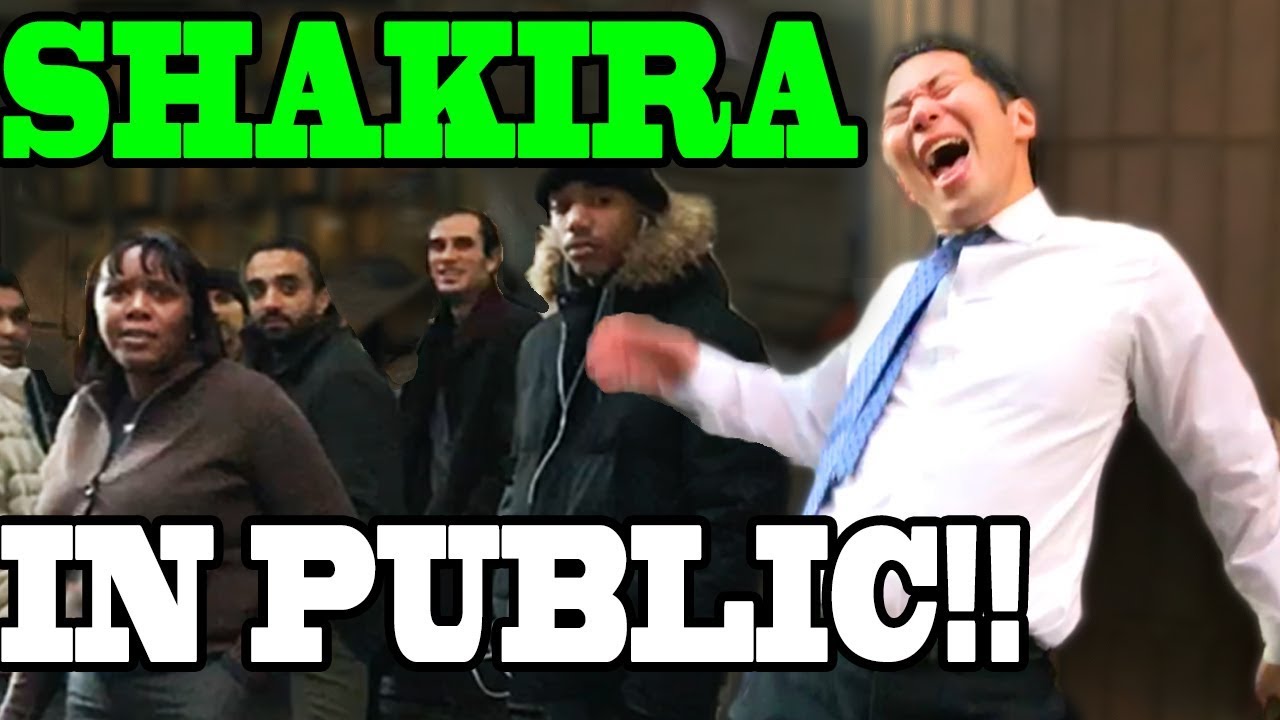 SINGING IN PUBLIC - SHAKIRA!!