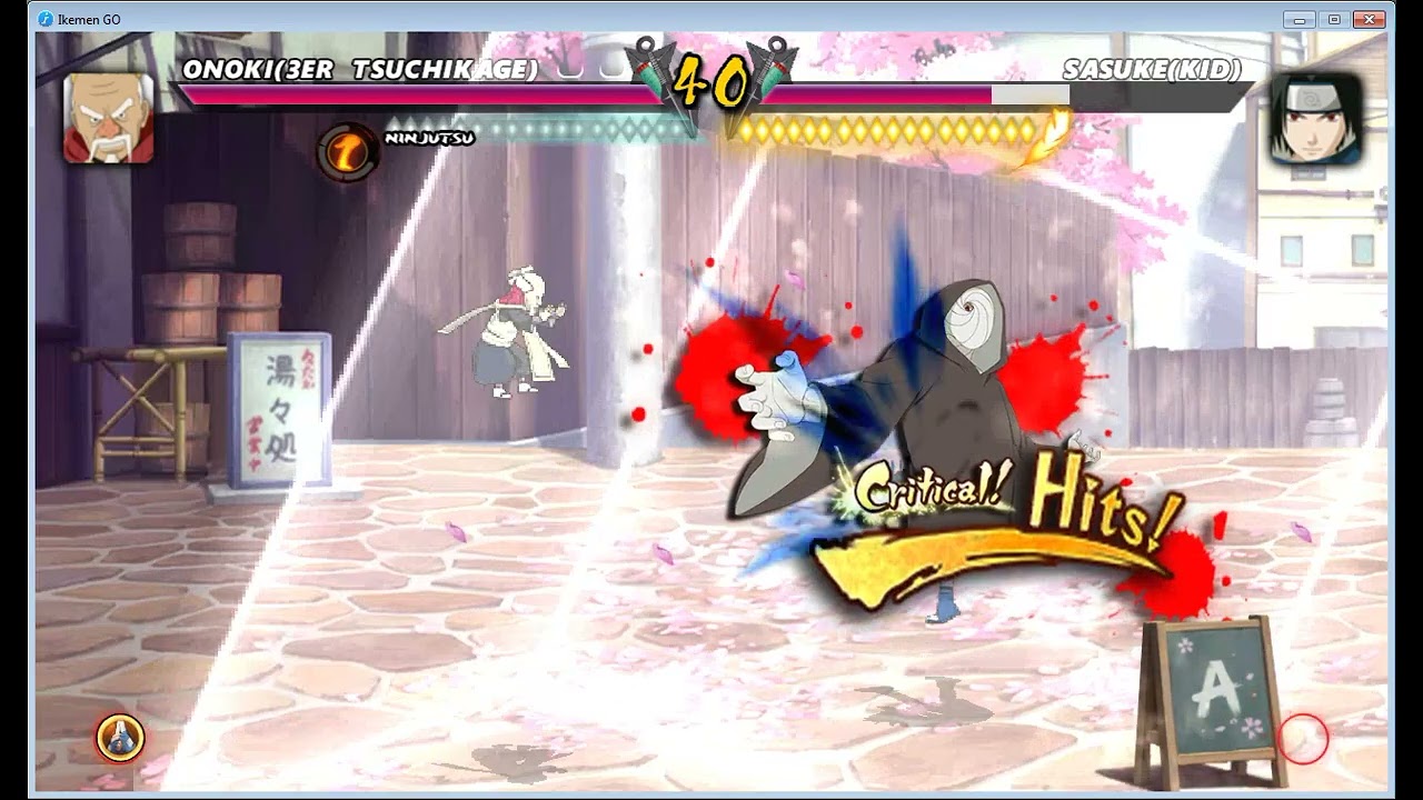 Mugen/ikemen Naruto Mobil x Online