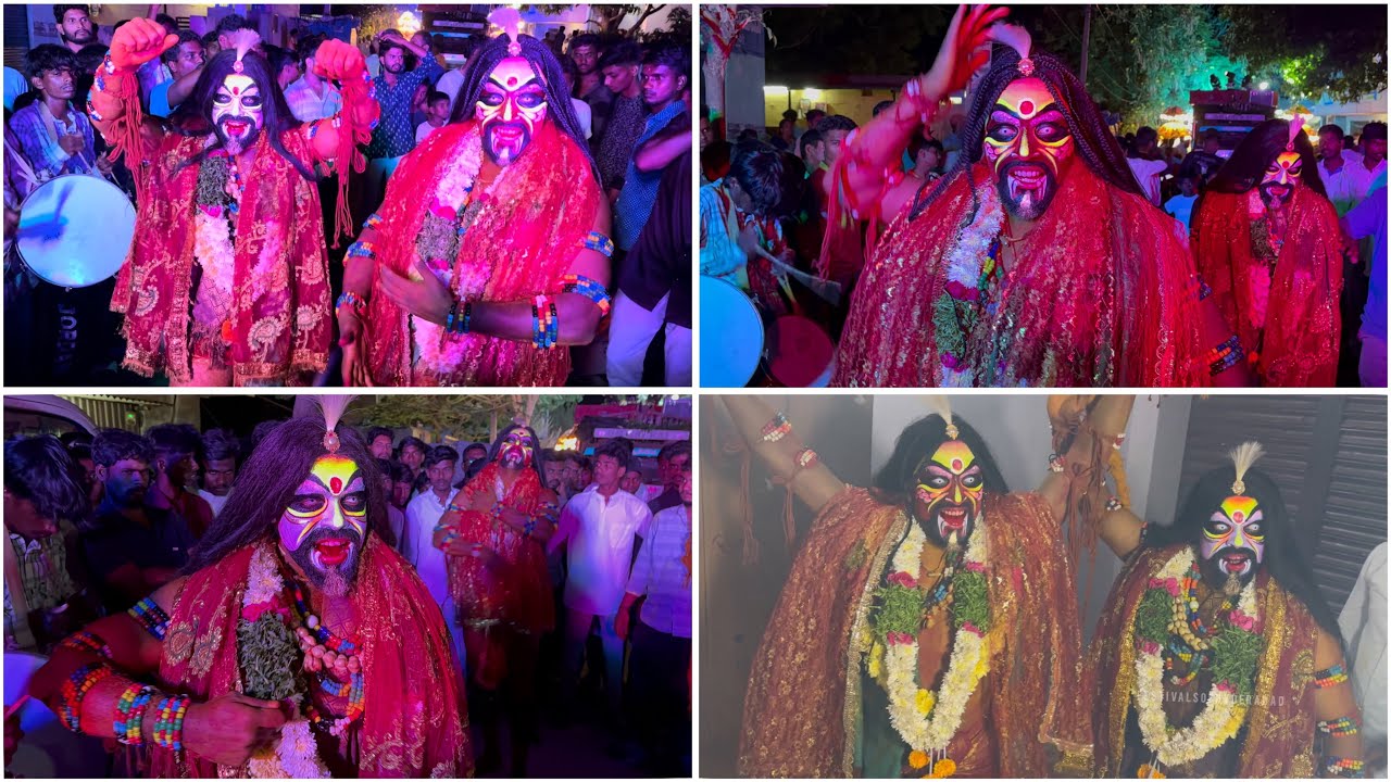 Rohit Bangaru & Boduppal Vasu Potharaju Entry & Dance At Tupran Bonalu 2025💥#trending #bonalu #yt