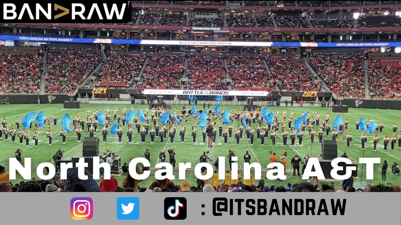 Band Raw || North Carolina A&T BGMM || HBCU All Star BOTB 2023