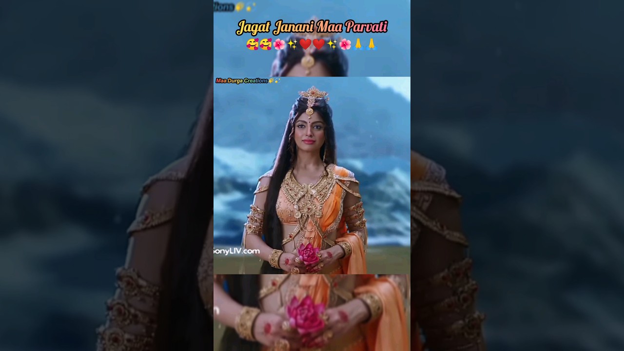 Maa Parvati🥰💖|Vighnaharta Ganesh💖✨|Maa Parvati Status🥰❤️|#matarani #trending #shorts
