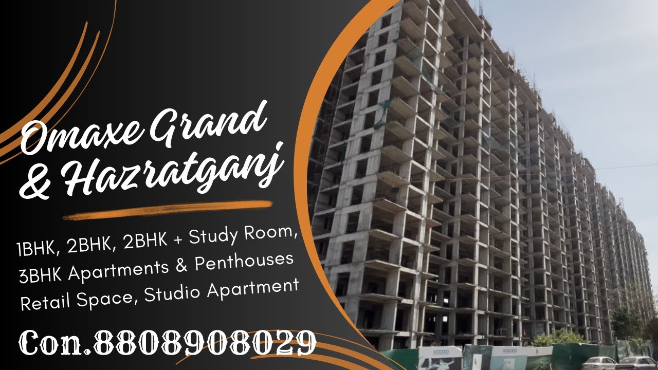 Grand Omaxe in Gomtinagar Extension | 1BHK, 2BHK, 2BHK + Study Room, 3BHK Apartments & Penthouses