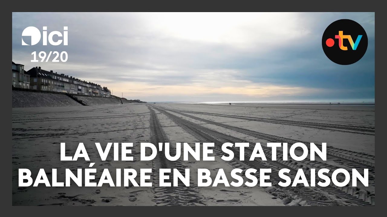 À Fort-Mahon, la vie d'une station balnéaire en basse saison