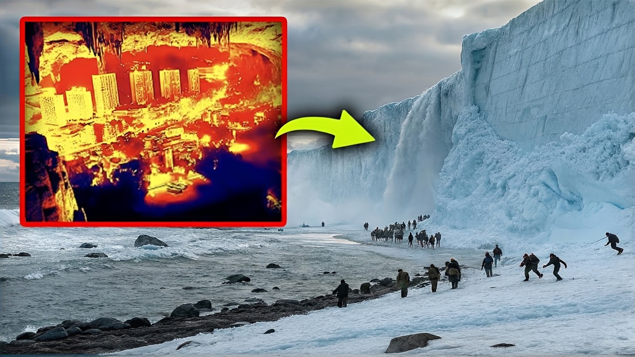 L'effondrement du mur de glace de l'Antarctique révèle un monde caché