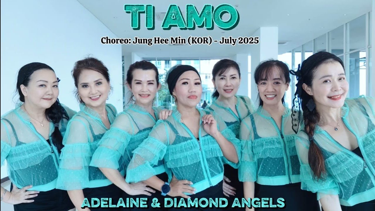 Ti Amo - Line Dance - Choreo:Jung Hee Min (KOR) - July 2025