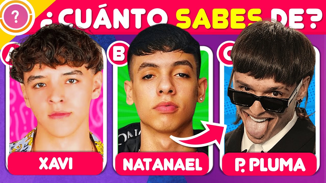 🧐 ¿Cuánto sabes de Xavi, Peso Pluma y Natanael Cano? | Quiz Regional Mexicano 🎶