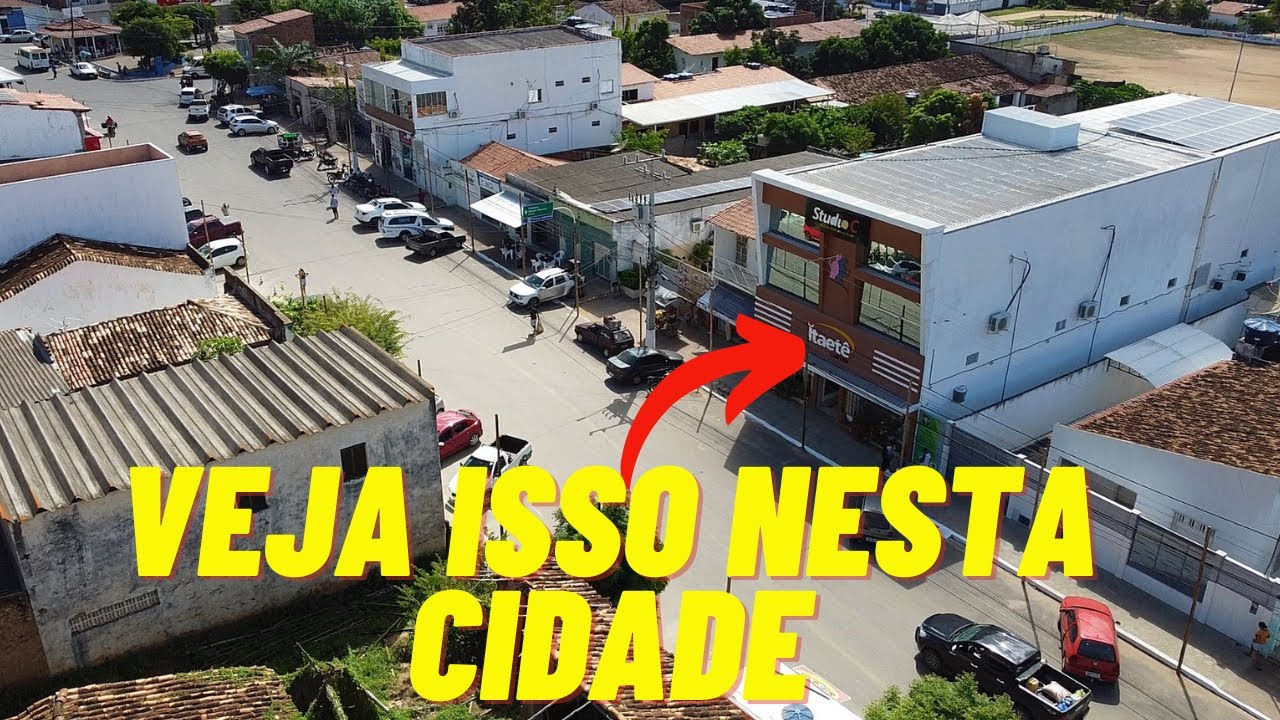 Conheça o CENTRO COMERCIAL de ITAETÊ - Chapada Diamantina