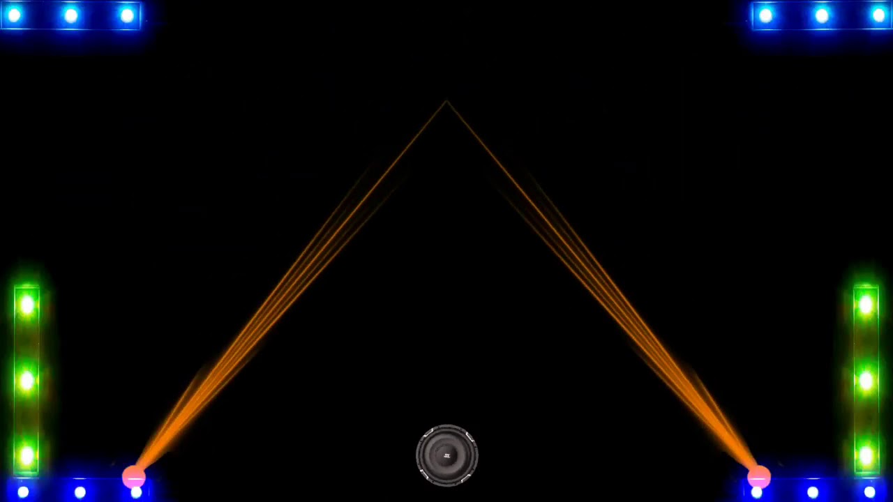 Dj light background video
