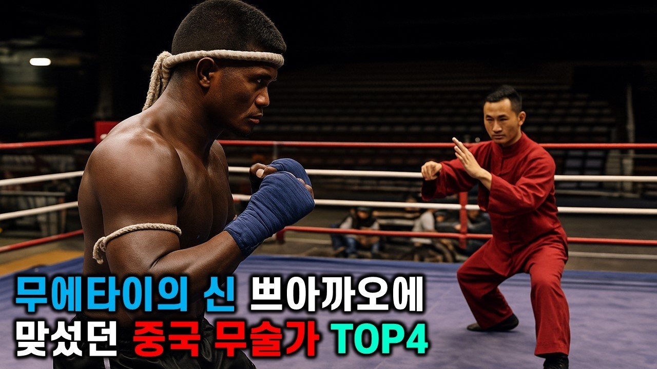 무에타이 전설 쁘아까오에 맞섰던 중국 무술가 TOP4