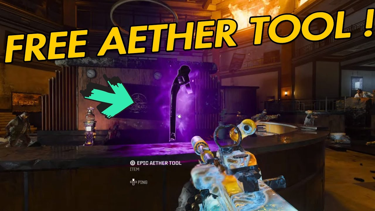 * FREE AETHER TOOL * Side Easter Egg Guide on Reckoning Black Ops 6 Zombies !!!