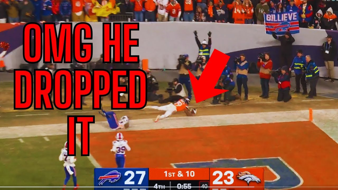 Wait The Refs Really MISSED This During The Bills vs Broncos Playoff Game...