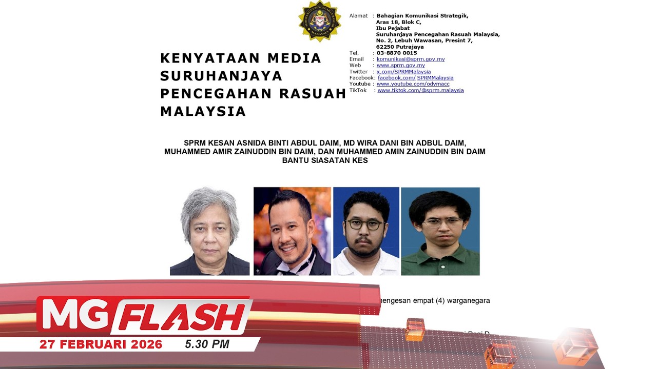 SPRM Cari Empat Anak Tun Daim #MGFlash