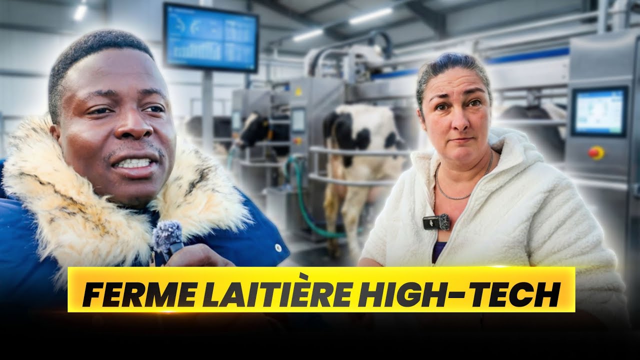 Elle gère une grande ferme laitière… avec 1 seul employé 😳