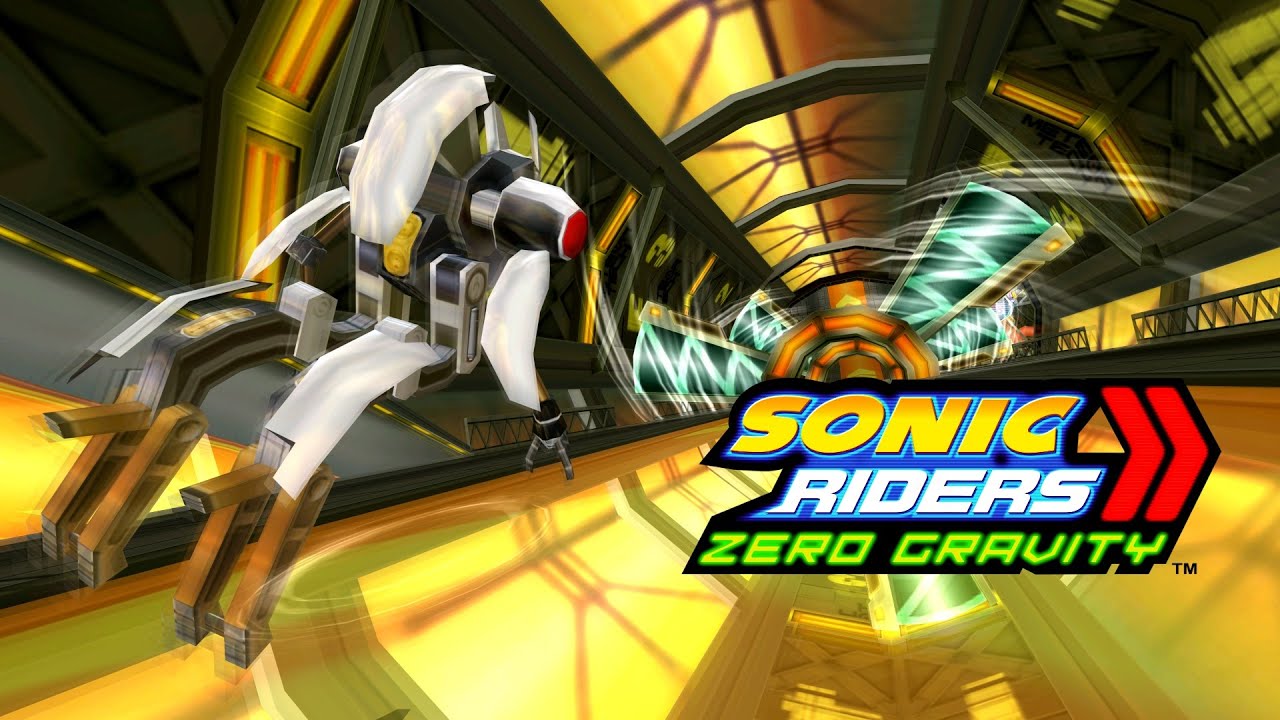 Sonic Riders Zero Gravity - Security Corridor - SCR-HD 4K 60 FPS
