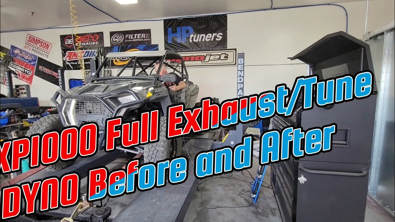 RZR Xp1000 Exhaust/Tune DYNO runs