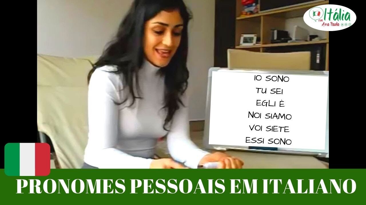 Conheça os pronomes pessoais em italiano