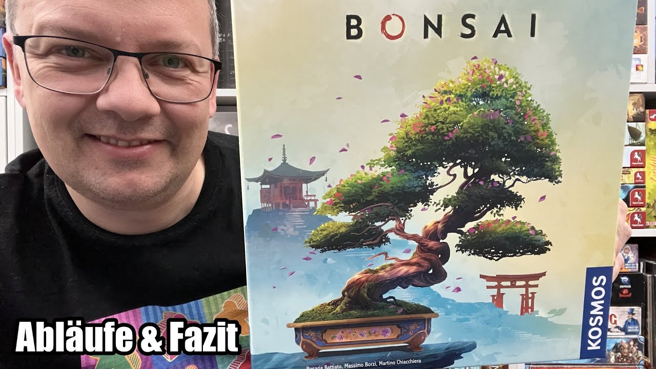 Bonsai (Kosmos) Legespiel mit einfachen Regeln - ab 10 Jahre aber auch f&uuml;r Familien