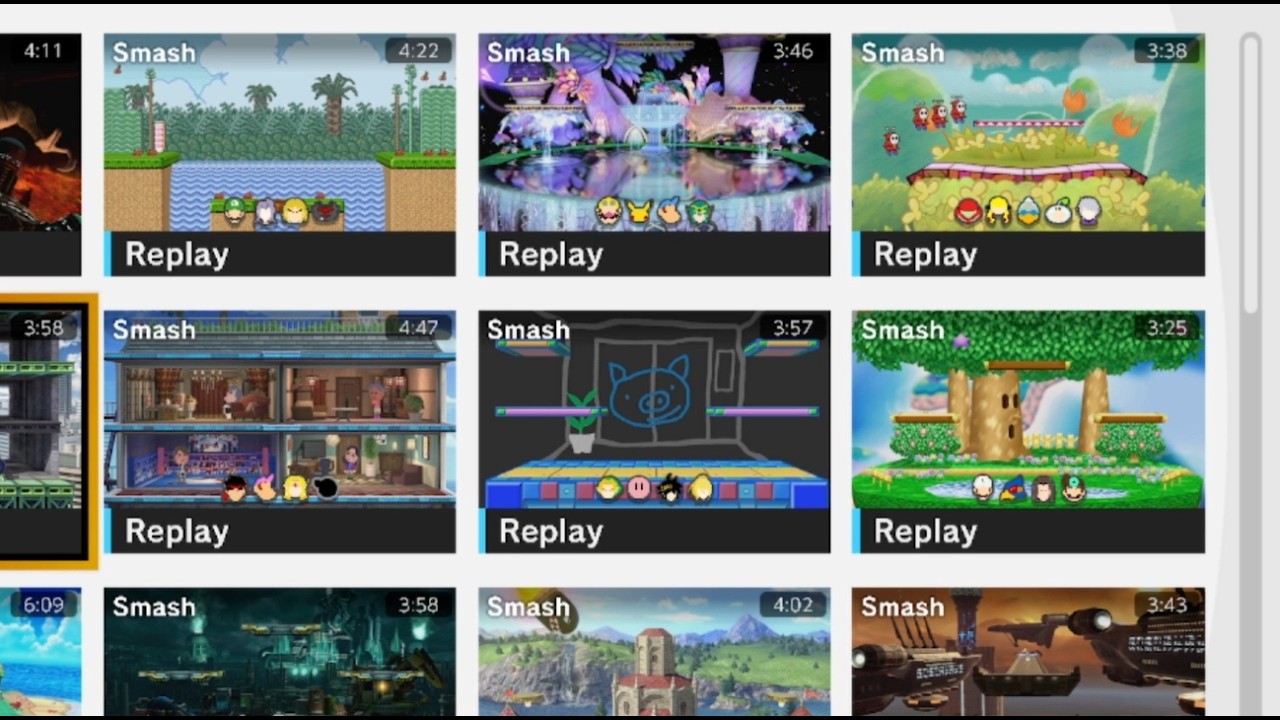 SSB Ultimate Replays to sleep to #3