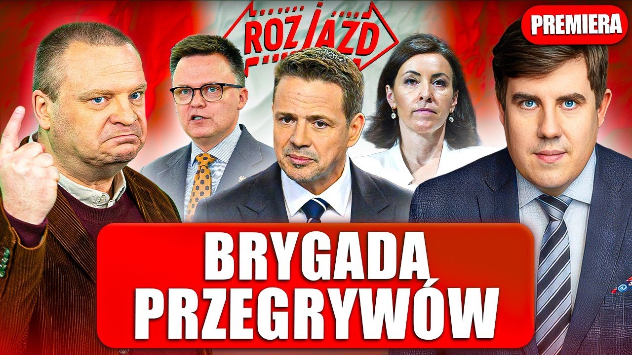 ŻAŁOSNY TRZASKOWSKI, ŻARŁOCZNY TUSK, ZMĘCZONY KACZYŃSKI, BRAUN NA FALI I ROZJAZD