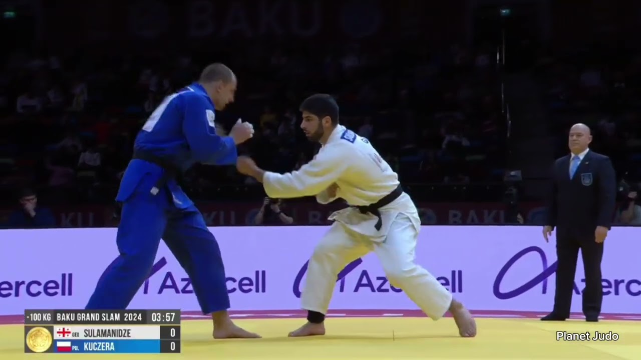 Ilia SULAMANIDZE 🇬🇪 🆚️ Piotr KUCZERA 🇵🇱 | финал/-100кг | Большой Шлем Баку 2024
