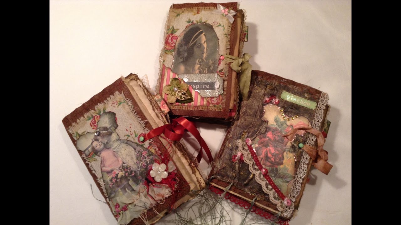Trio of Faux Leather Journals