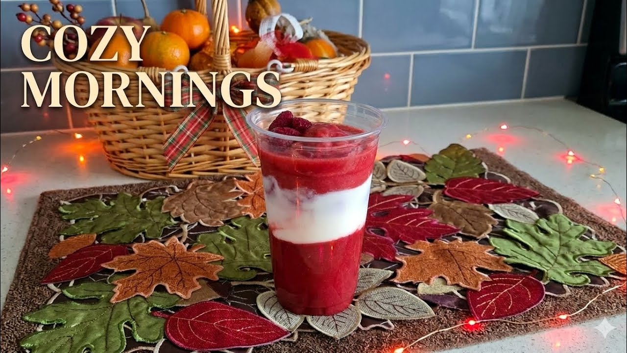 Quiet Morning Routine | Oatmeal & Smoothie | Calm Living at Home