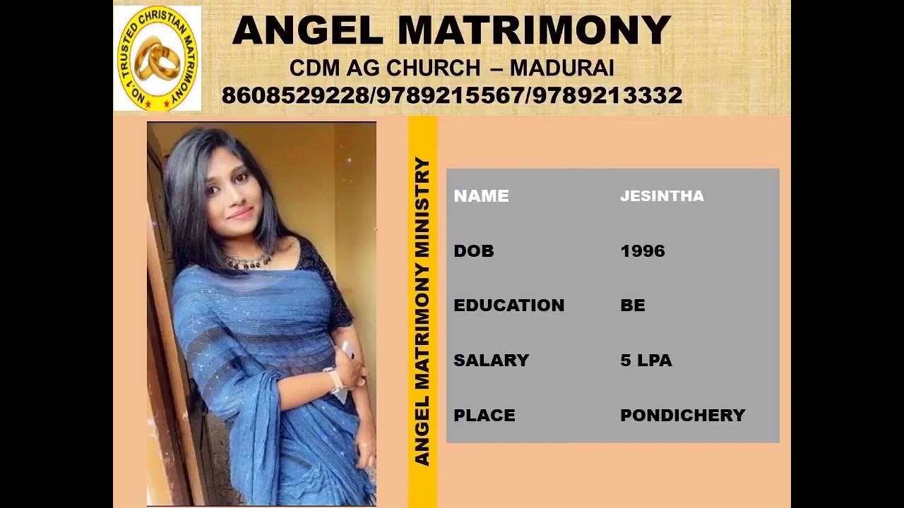 Angel Matrimony / December Bride and groom/. 9600482501/9789215567/8608529228