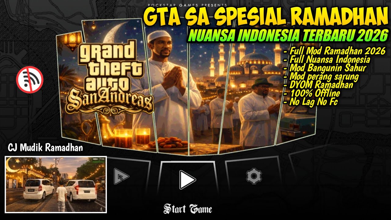 SPESIAL RAMADHAN 2026‼️GTA SA INDONESIA FULL MOD RAMADHAN 2026 TERBAIK | GTA INDONESIA