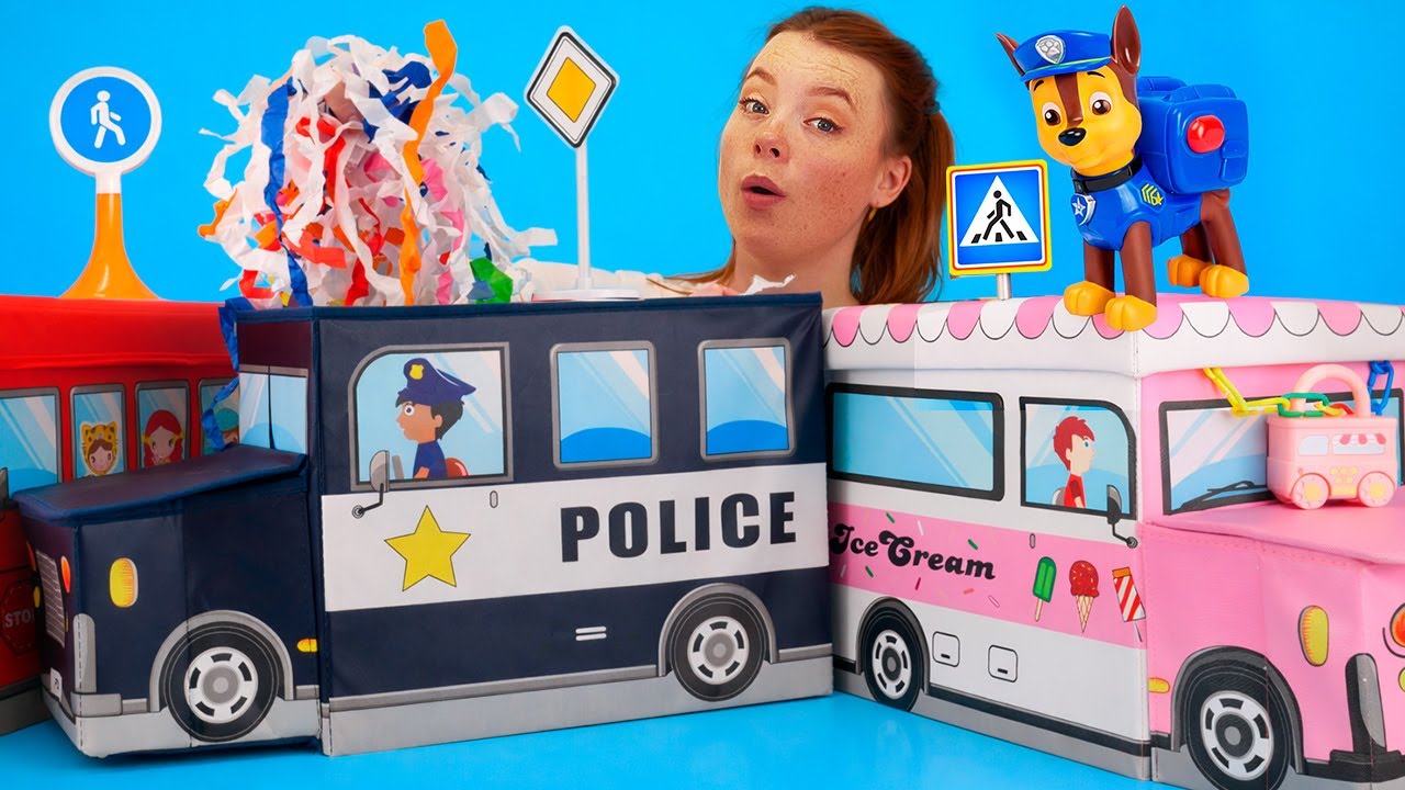 Chase & Irene suchen eine Ampel 🚦 Was ist bloß im Spielzeugkorb?