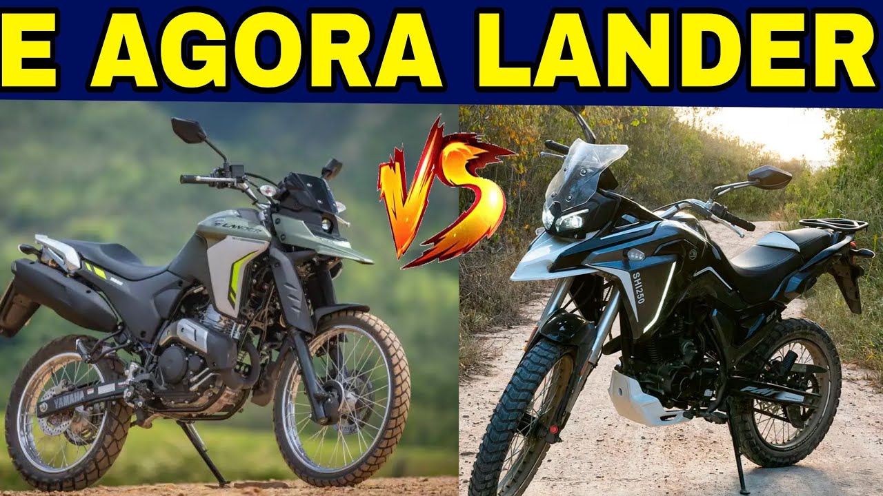 Lander 250 🆚 SHI-250, Melhor COMPARATIVO!