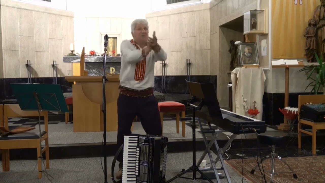 Mikhail Jourjou  (Giurgiu) -  Suita  din Banat  Nai flüte de pan acordeon 30.12. 2023 Belgia