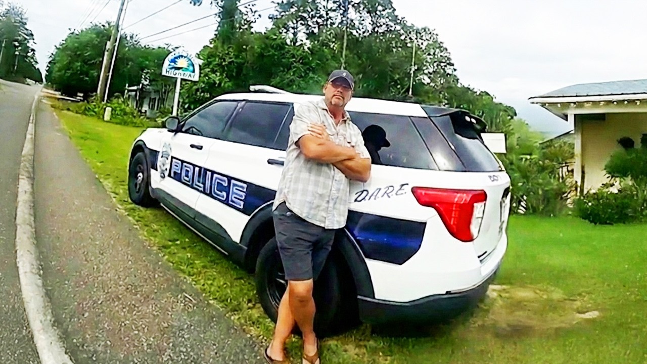 Man Flexes Fake Cop Car, Gets Arrested by Real Police