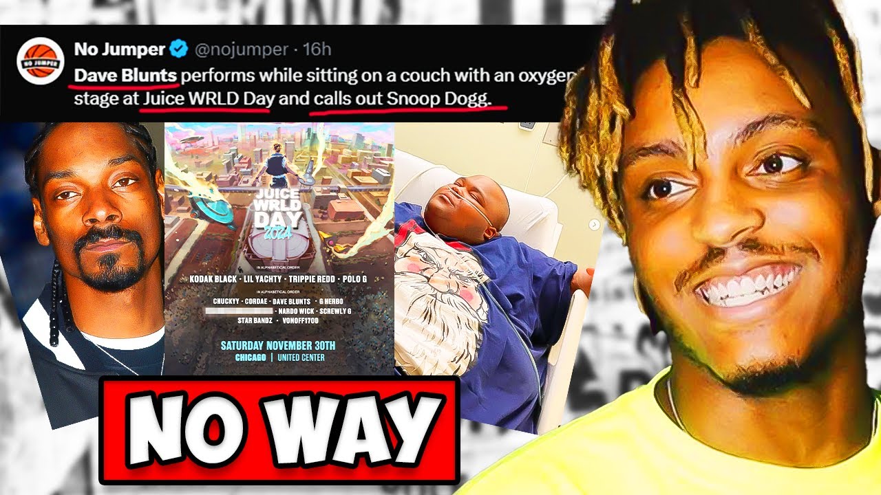 Here's What You MISSED At Juice WRLD Day... (Dave Blunts Called Out Snoop Dogg)