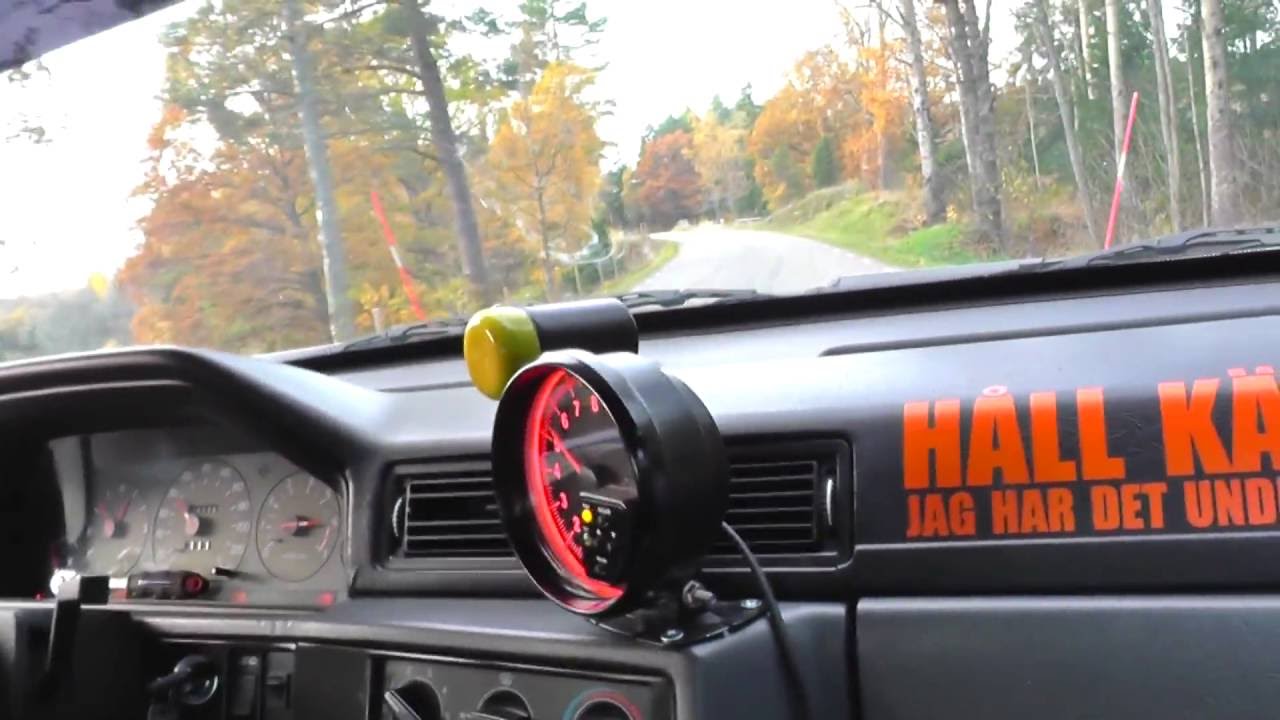 Tuned Volvo 940 Turbo 8v Incar Burnout