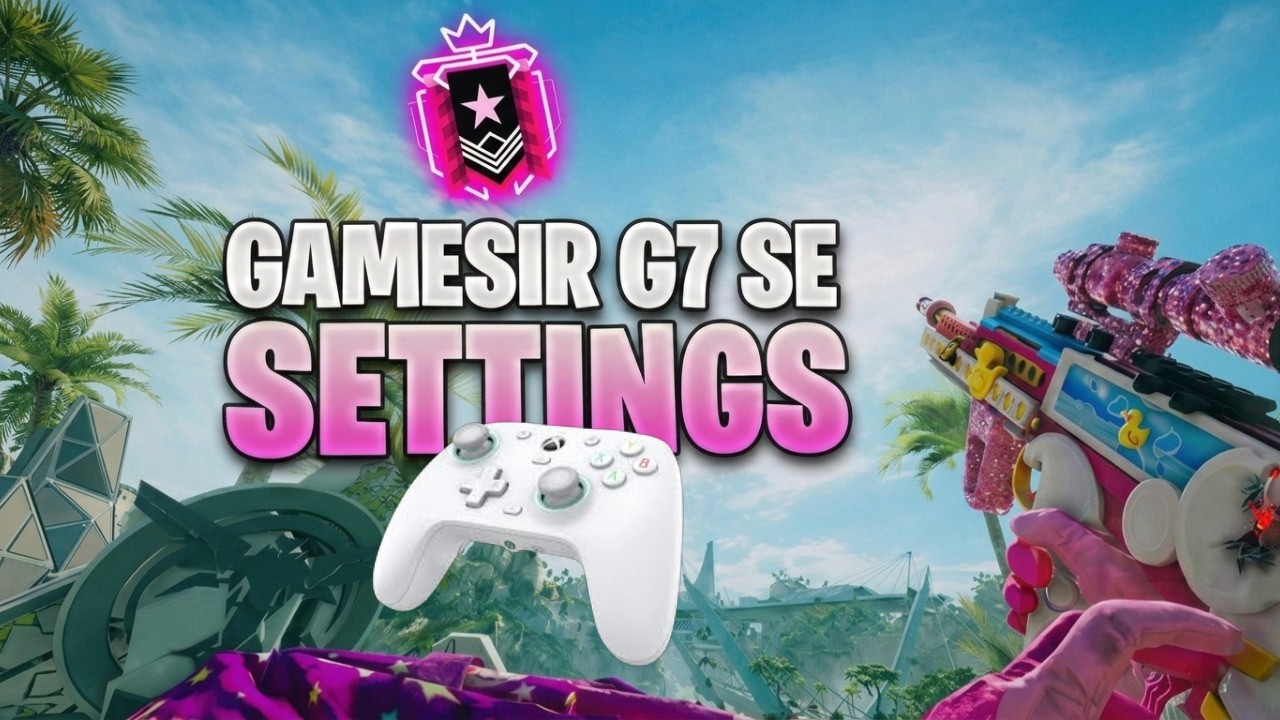 THE ONLY GAMESIR G7 SE SETTINGS YOU NEED❗(#1 BEST CHAMPION SETTINGS &mdash; ZERO RECOIL)