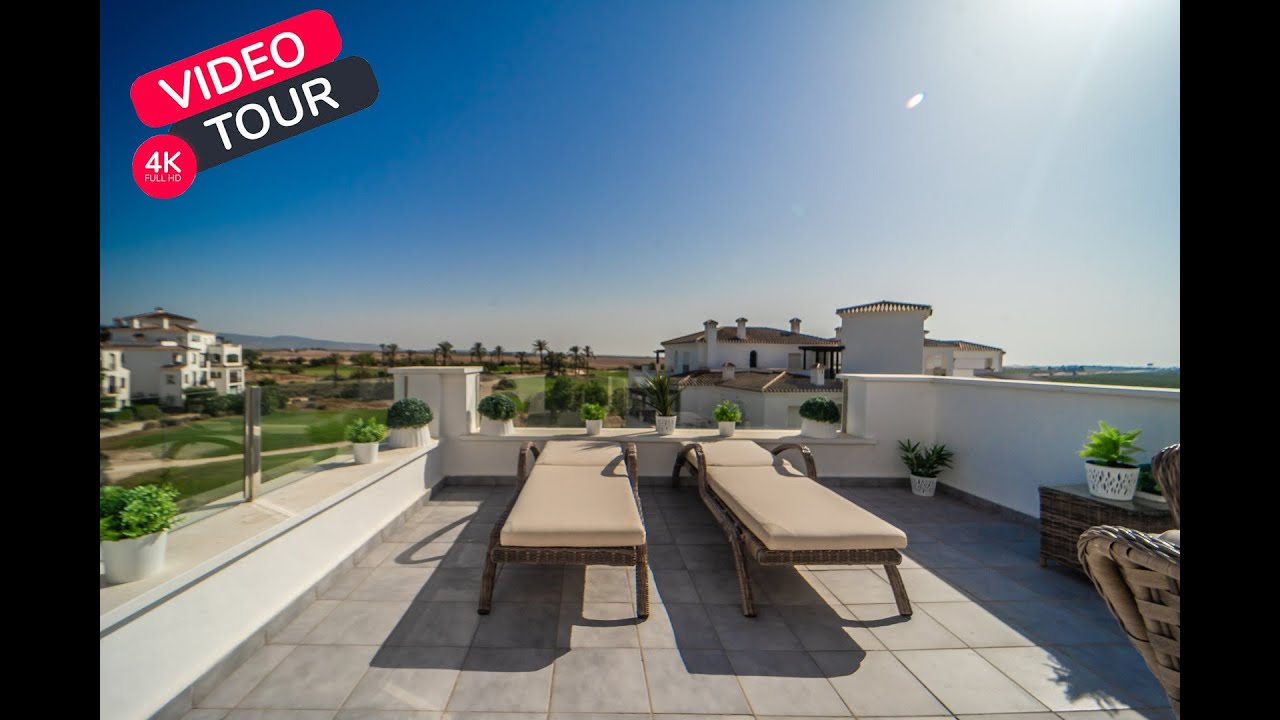 2 Bed 2 Bath Stunning Penthouse Apartment on La Torre Golf Resort